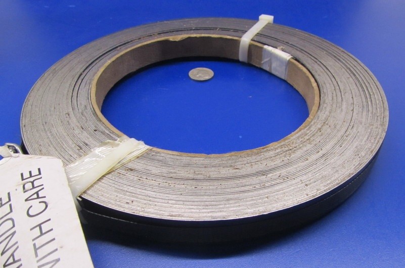 1095 Hard Blue Tempered Spring Steel Shim .032″ Thick x .750″ Width x 1200″