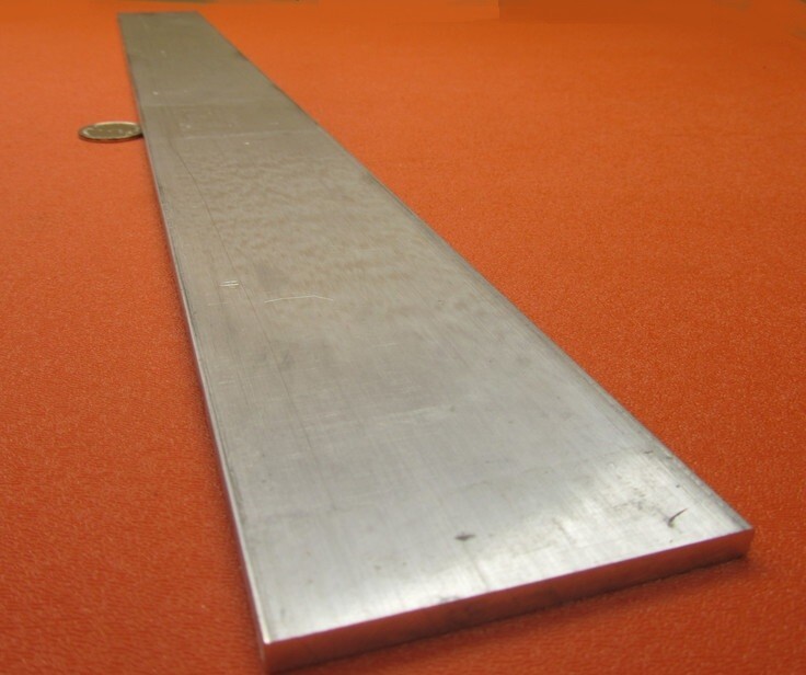 6061 T6511 Aluminum Bar, 3/16″ (.187″) Thick x 2 1/2″ Wide x 24″ Length