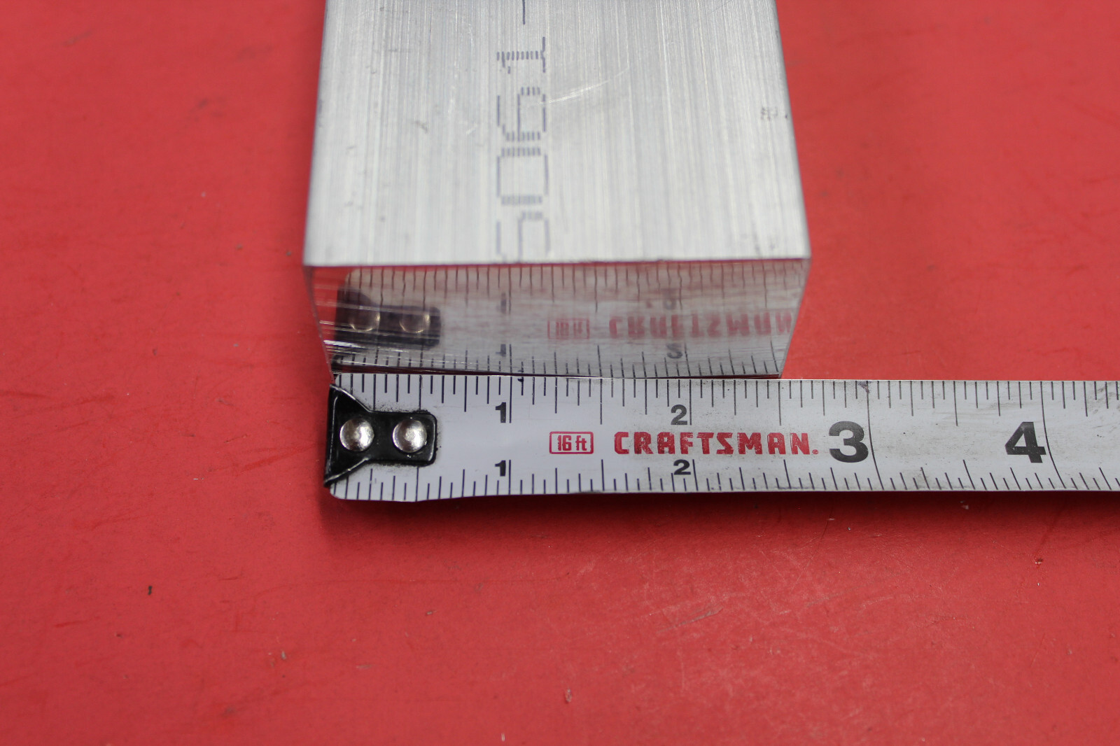 1-1/2″ X 2-1/2″ ALUMINUM 6061 FLAT BAR 36″ long Solid T6511 Extruded Mill Stock