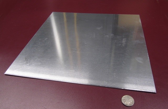 1100 Aluminum Sheet Softened (O) .040″ Thick x 12.0″ Wide x 12.0″ Long
