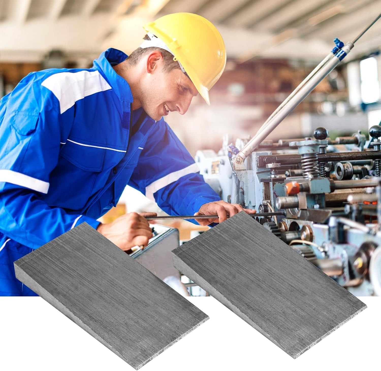 4 Inch Steel Flange Wedges – Versatile Triangular Shims for Leveling and Support