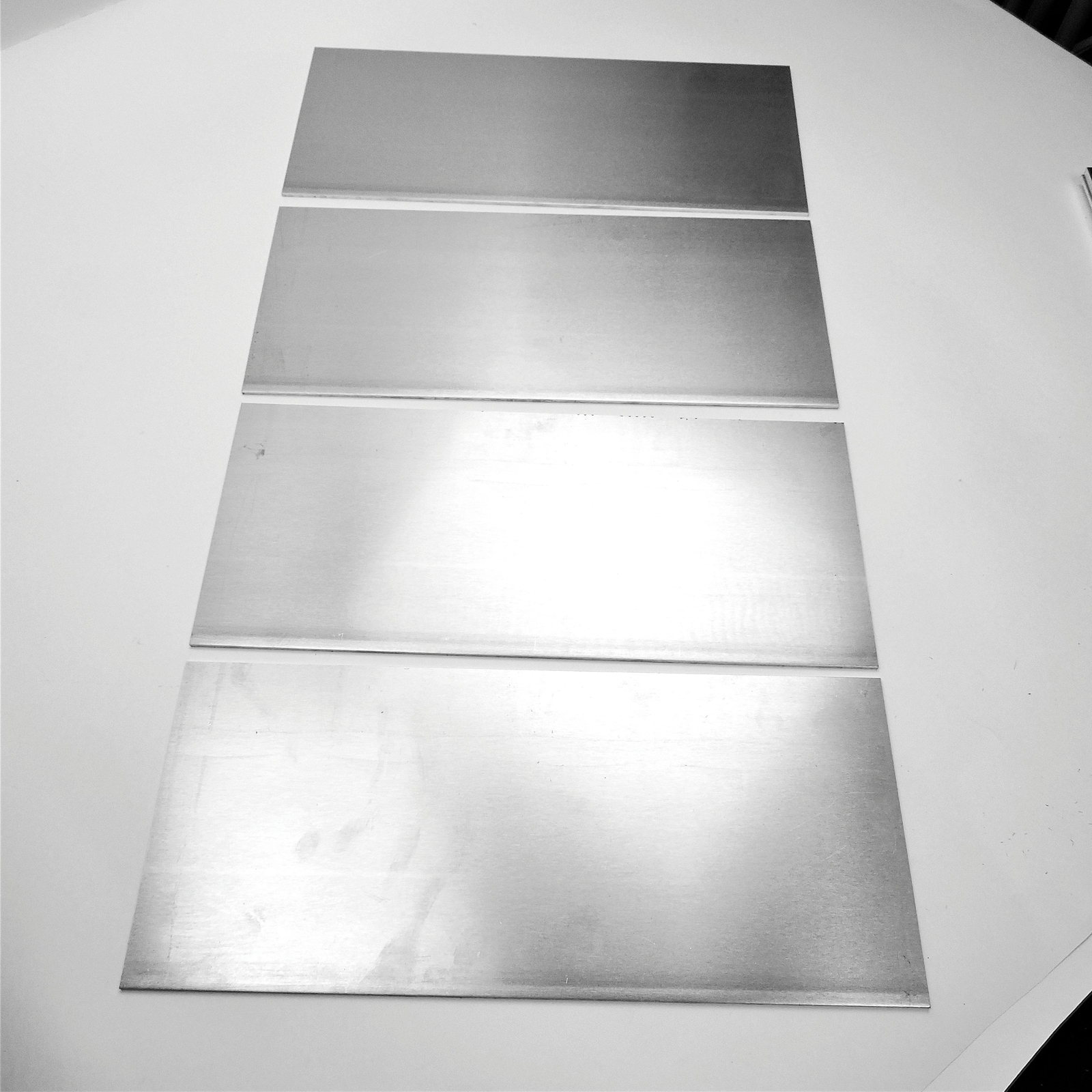 .125″ thick 6061 Aluminum SHEET 7.125″ x 16.125″ Plate QTY 4 sku 306851