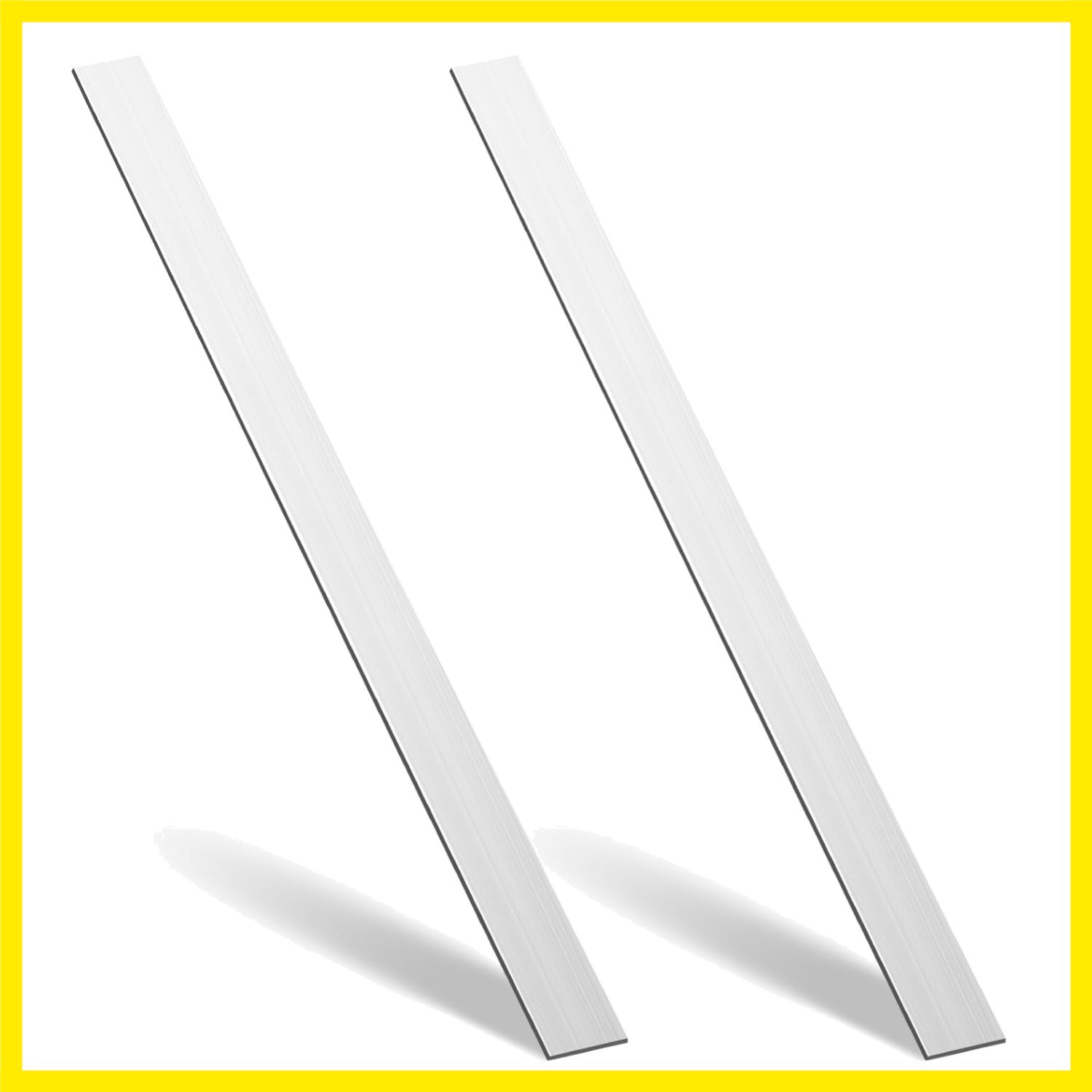 2 Pcs 6061 Aluminum Flat Bar 1/8 Thickness x 1” Width x 36” Length General …