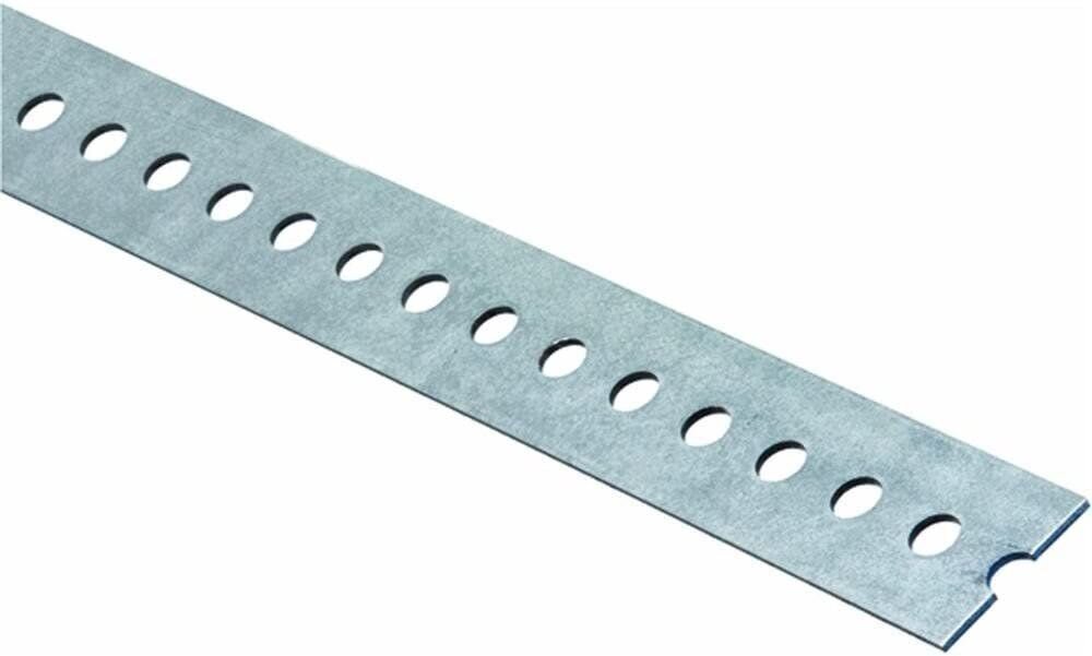 Stanley National N180-125 Stanley Slotted Flat Bar, 1-3/8 in W X 36 in L X…