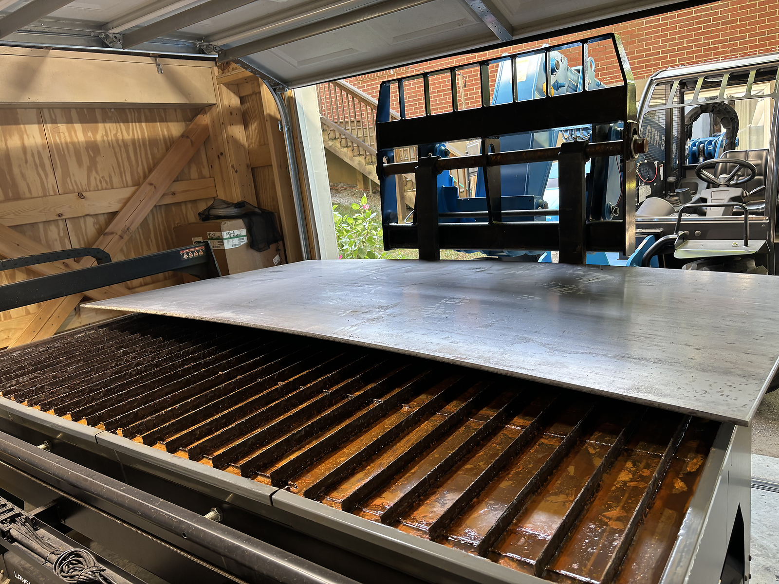 14 x 9.5 x 1/4 mild steel plate hot rolled