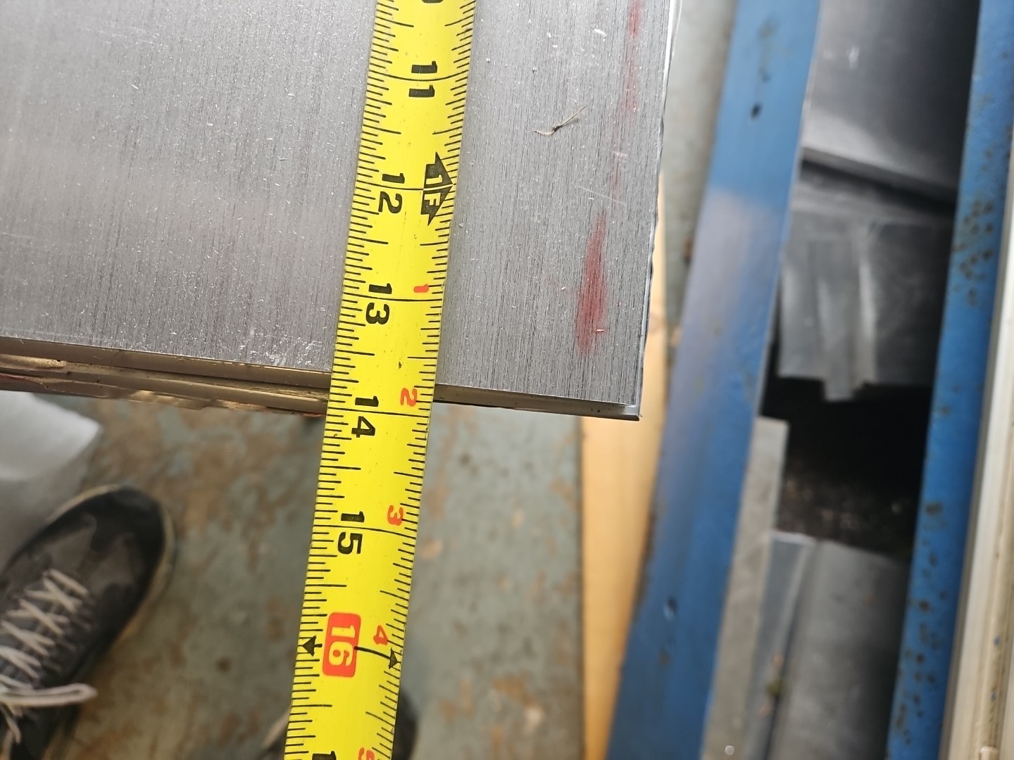 Aluminum plate 6061-T651 5/16” X 17-3/16” X 13-11/16″ Made In USA