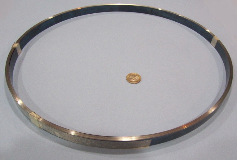 1095 Hard Blue Tempered Spring Steel Shim .008″ Thick x 0.750″ Wide x 1200″ Long
