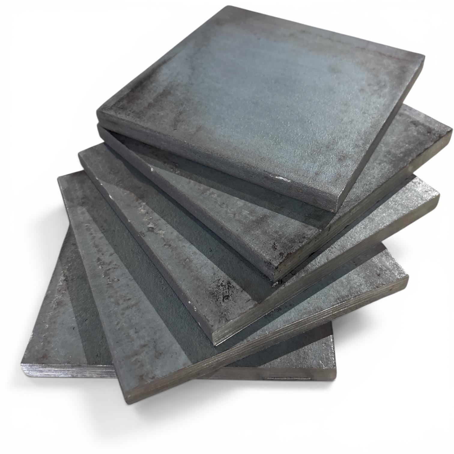 3/8″ x 4-1/2″ x 4-1/2″, (5 Pack) A36 Steel Flat Bar, Hot Rolled