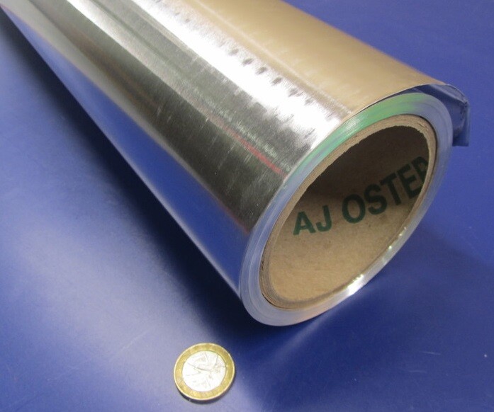 1100 Aluminum Foil (O) .010″ Thick x 24″ Wide x 50 Feet Long Roll