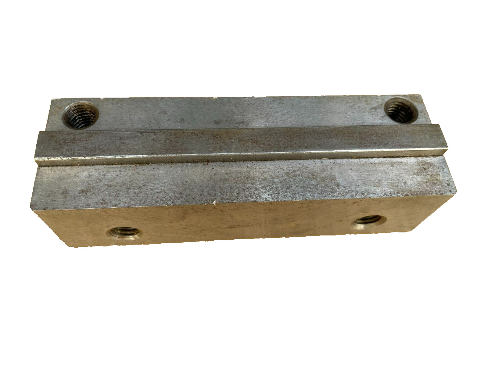 Rectangle Aluminum Block Plate Bar Steel, w/ 6 Threaded Holes
