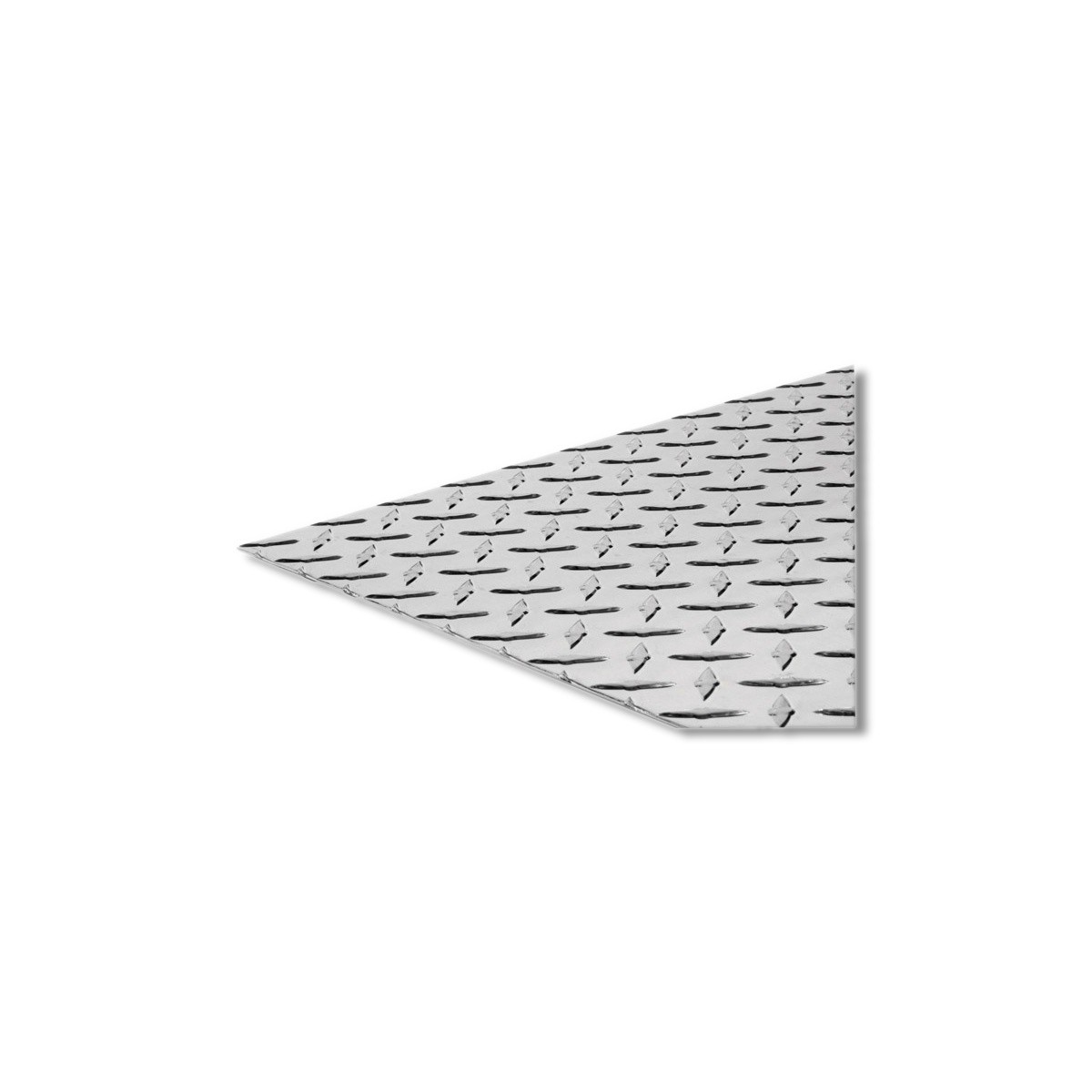 Boltmaster 24 in X 48 in Bright Aluminum Diamond Tread Plate 11256