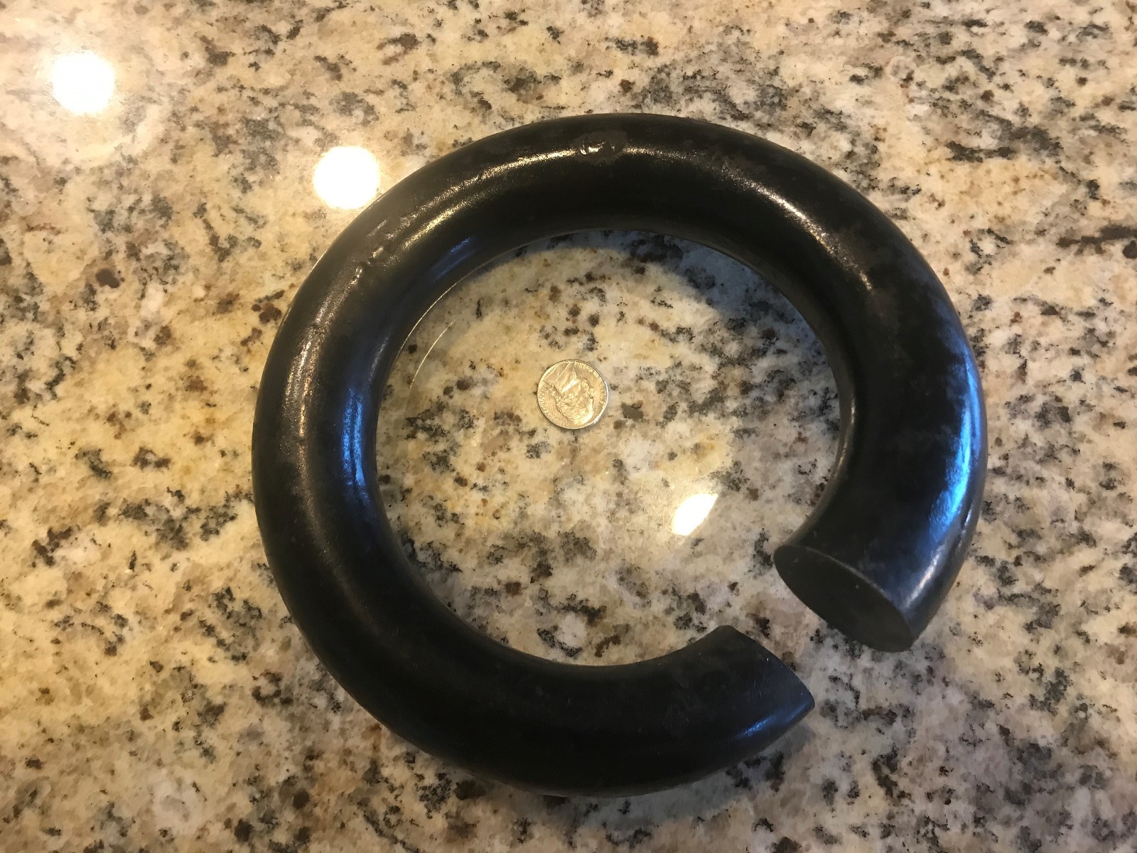 coil spring steel for blacksmithing 1.25 dia thick aprox 16 inches long “Knifes”