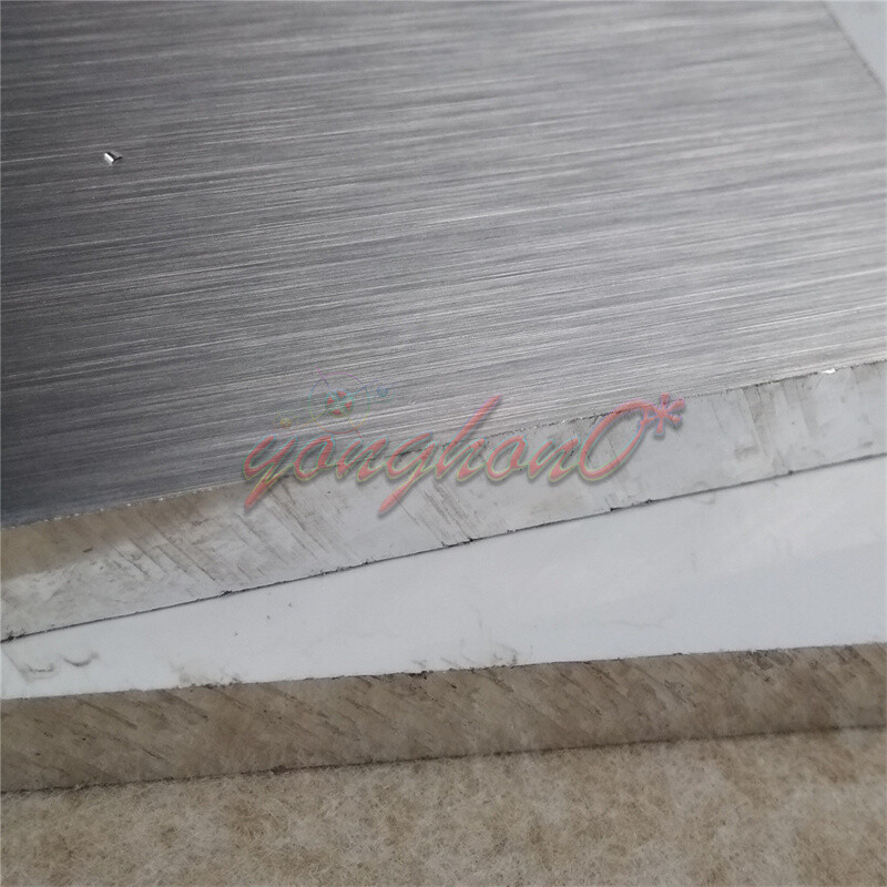 1PCS 7075 Aluminum Al Alloy Shiny Sheet 3mm * 100mm * 100mm NEW