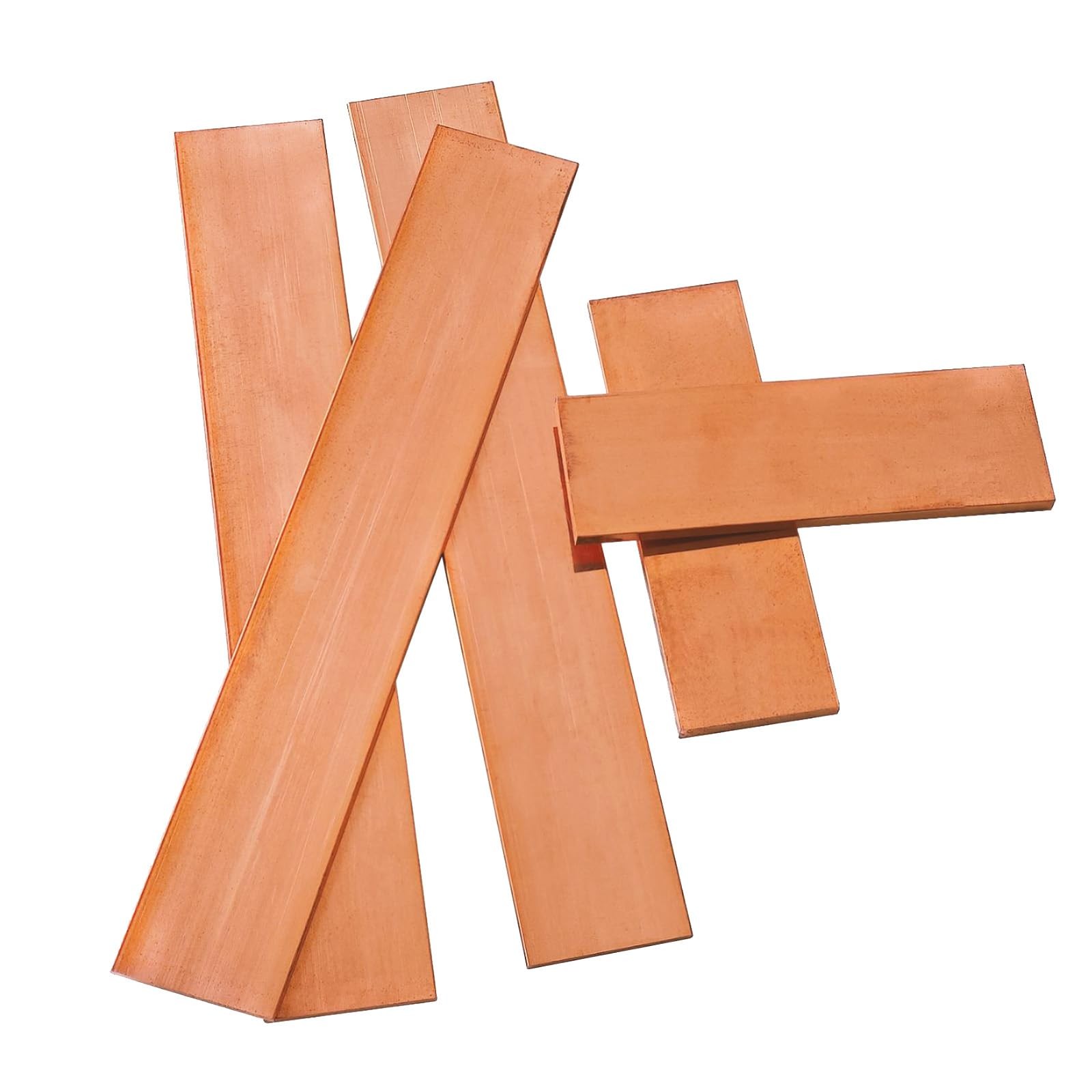 1 PCS Copper Flat Bar 1/8x2x12 Inch 99.98% Bus Stock 3x50x305 MM C110 Solid