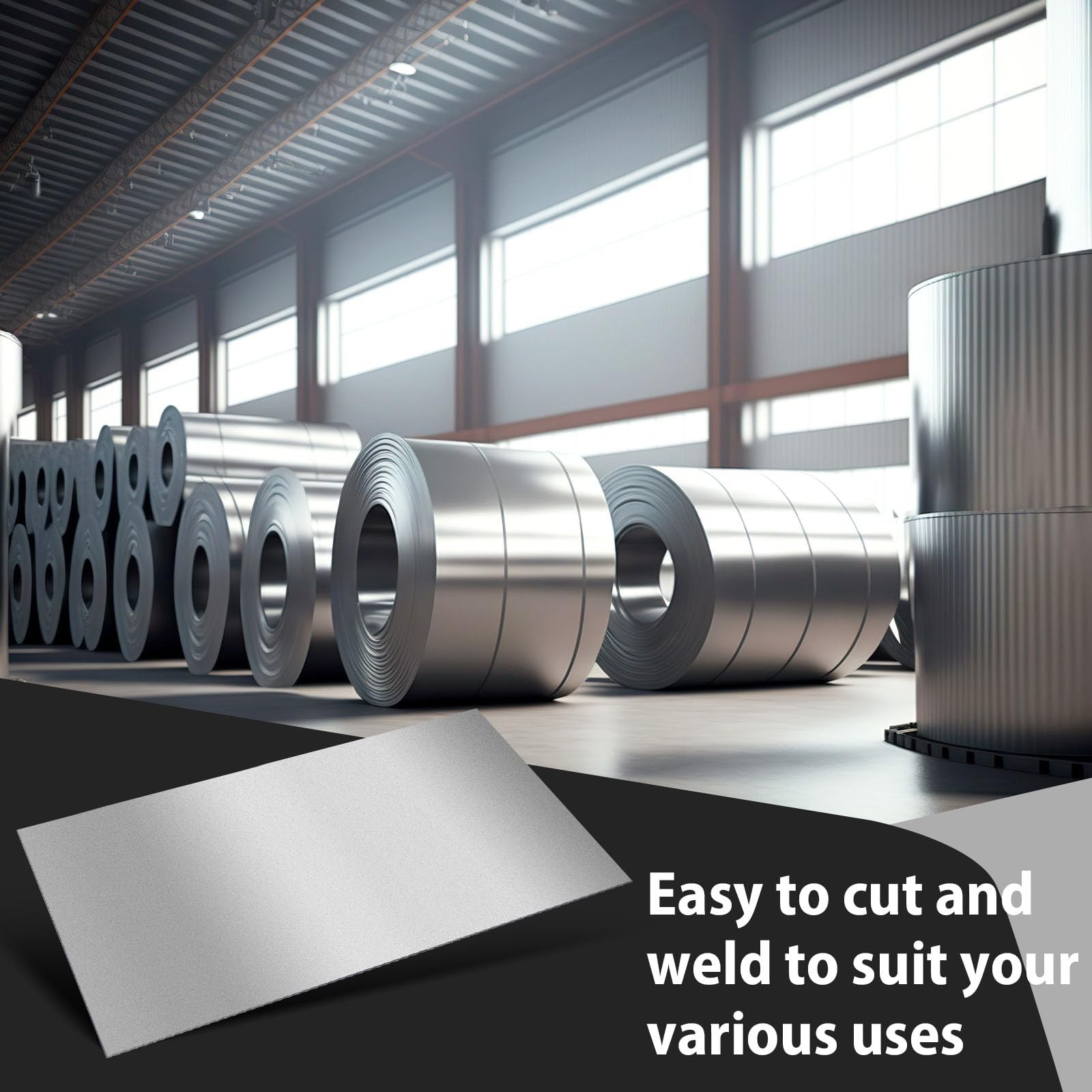 1 Pack 20 Gauge Sheet Metal Weldable 24 x 48 Inch, as shown in pictures