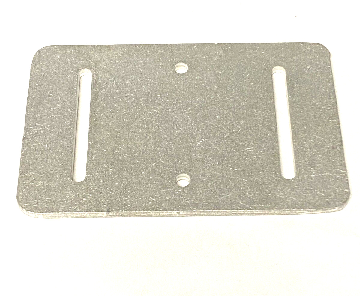6-Pk Aluminum Drilled Slotted Spacer Plate 1/8 x 3 x 4-1/2″