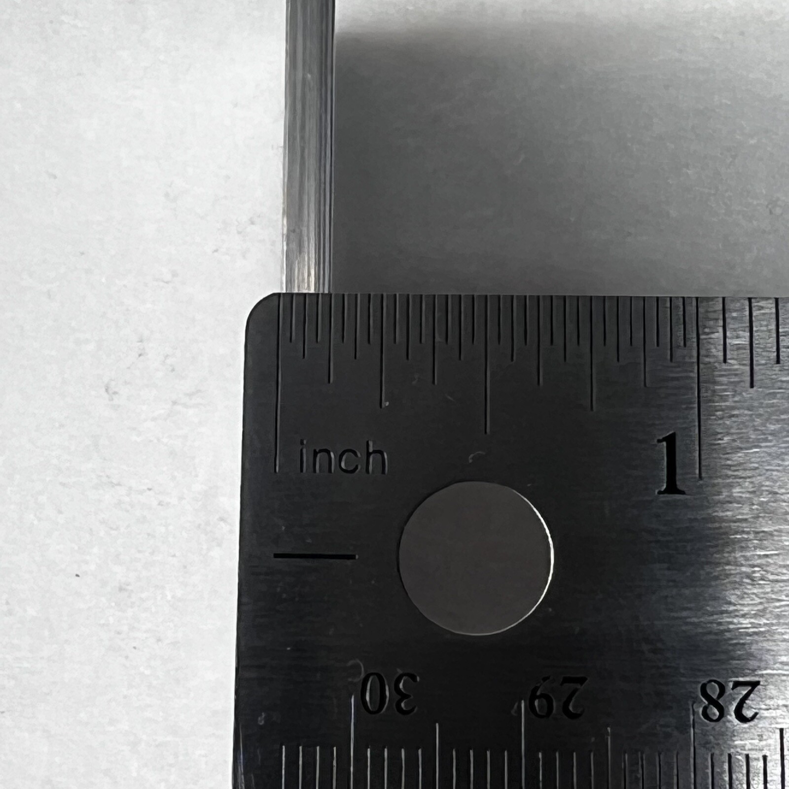 Aluminum Bar Flat Stock 1/8″ x 2.5″ x 4+” Alloy 6061 Unpolished 1 Milled End
