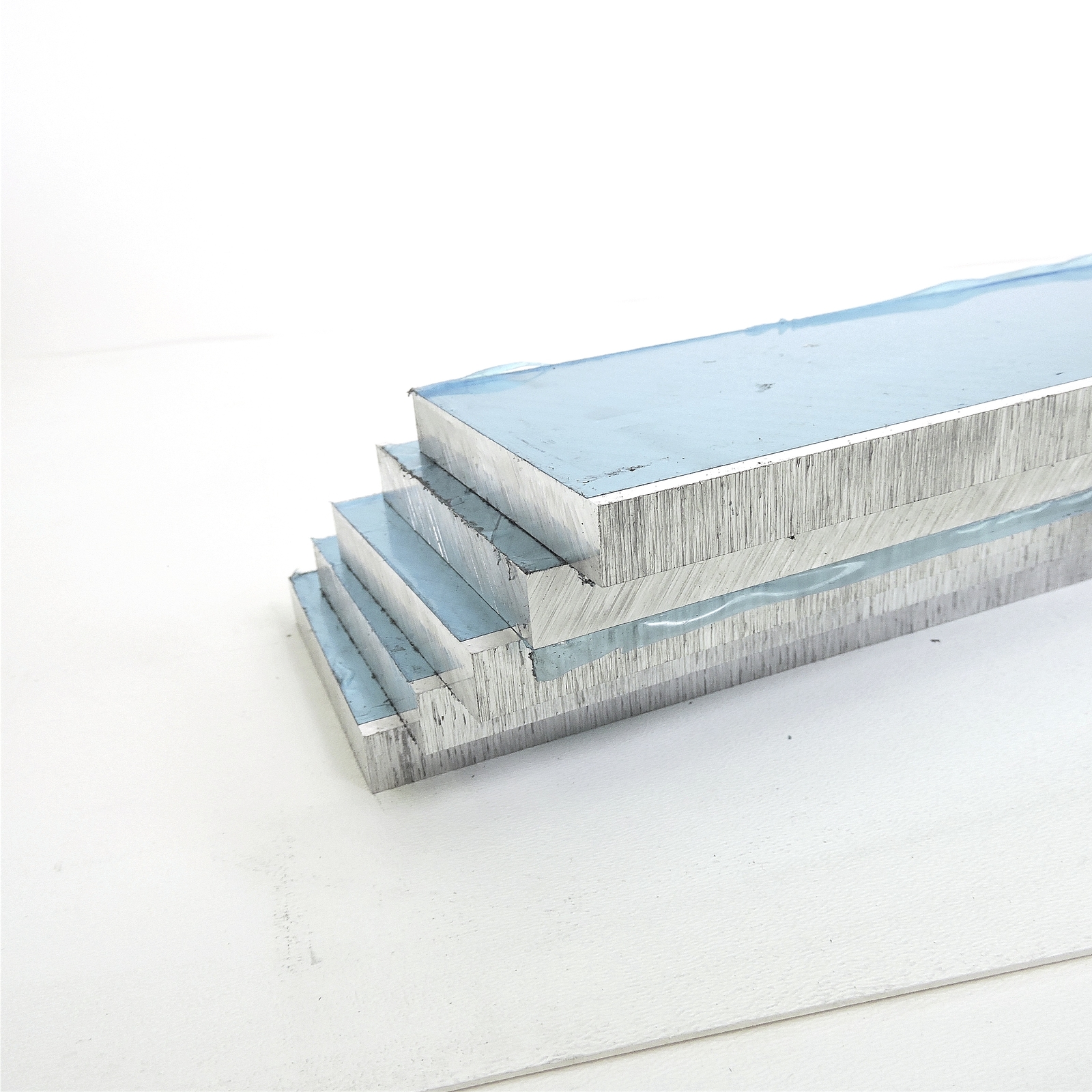 .75″ thick 3/4 Precision CAST Aluminum PLATE 3.375″ x 9.5″ Long QTY 5 sku156206