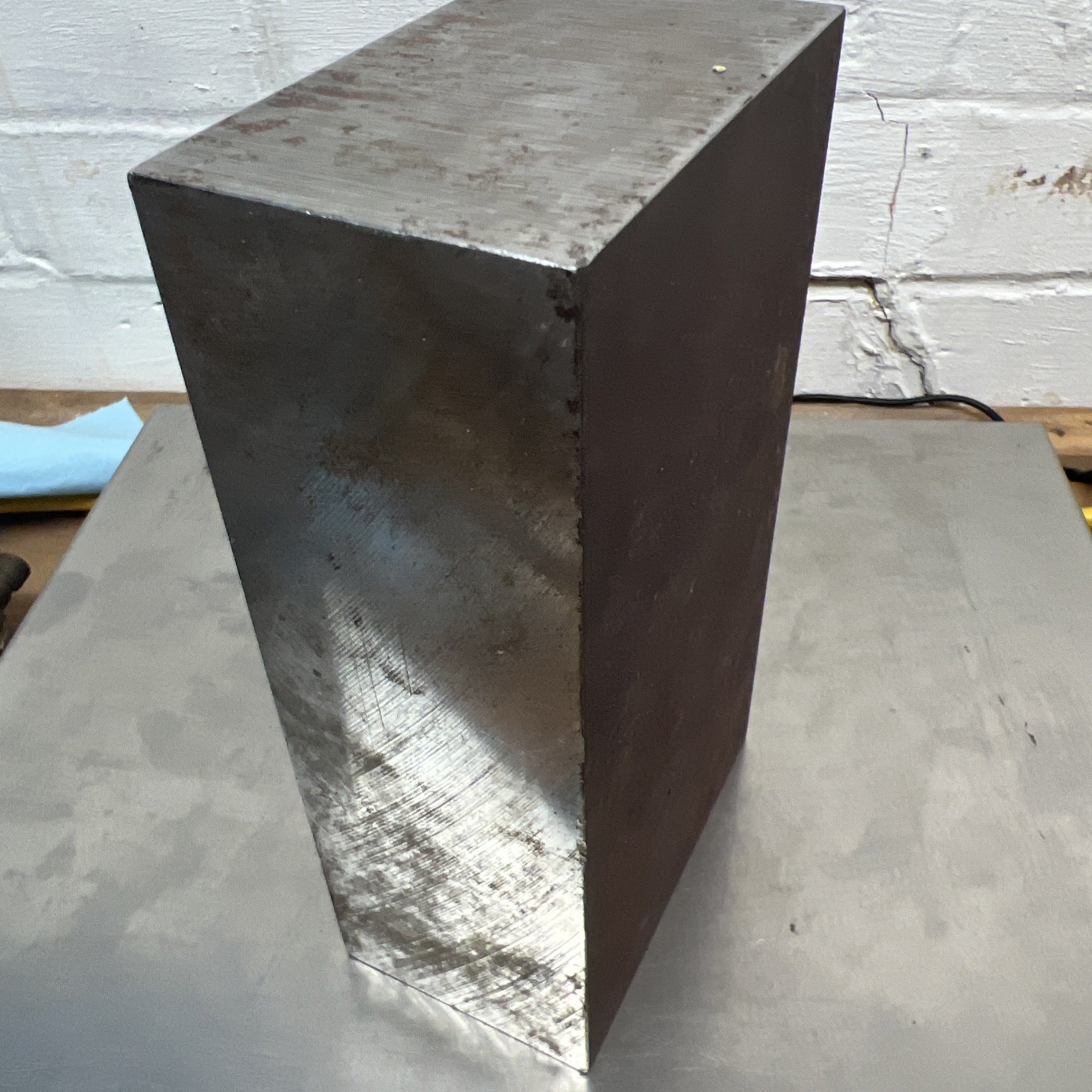 2.5 x 4 x 7.5” THICK BLOCK Steel Bar Target Plate Blacksmith Bench Hammer Plate