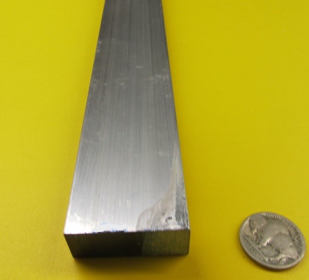 6061 T651 Aluminum Bar, 5/8″ (.625″) Thick x 1 1/2″ Wide x 12″ Length