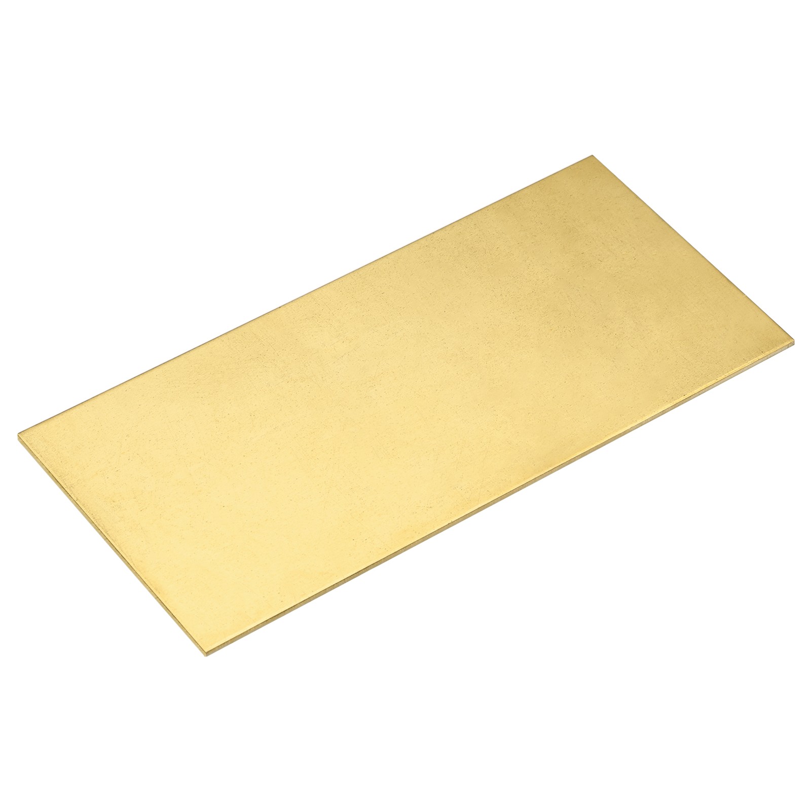 Brass Sheet, 1 x H62 Metal Sheets Plates 4″ Length x 2″ Width x 0.08″ Thickness