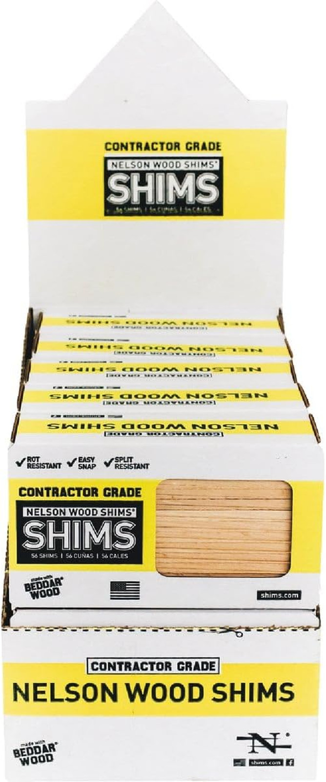 Wood Shims CSBP56 Csh8/56/120/Mgd 8 Bulk Contractor