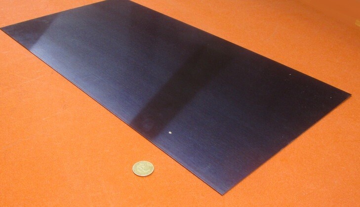 1095 Full Hard Spring Steel Shim 0.020″ Thick x 12.375″ Width x 24″ Length