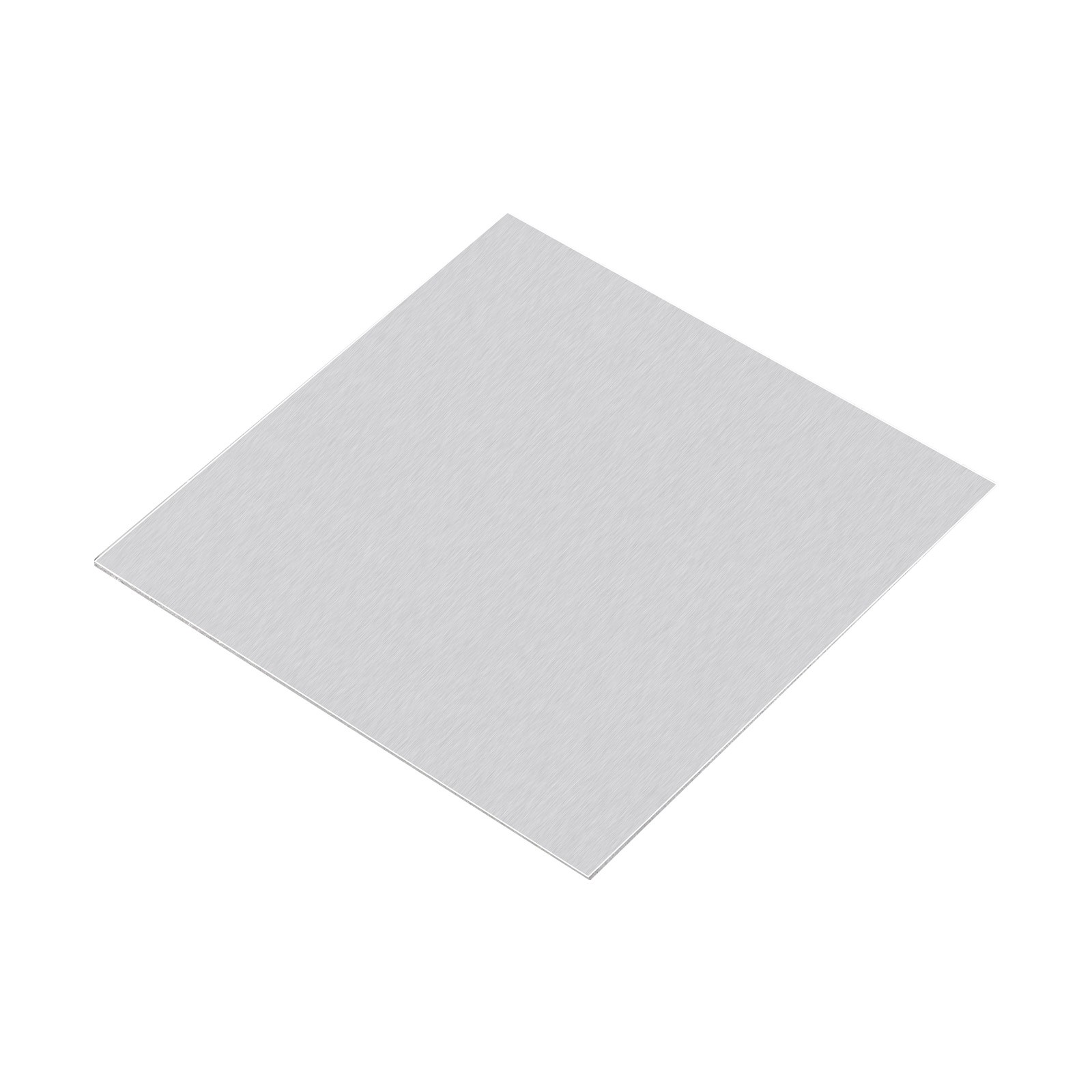 80mm x 80mm x 1mm Rectangle 1060 Aluminum Sheet Flat Metal Plate Stock