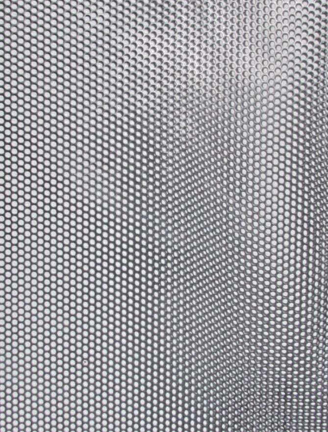 ==1/4″ HOLE 16 GA.–(.0598)- 304 S.S. PERFORATED SHEET– 11-3/4″ X 12″==