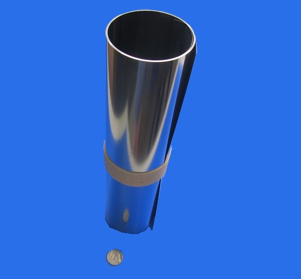 18-8 Stainless Steel Sheet, Full Hard, .0015″ x 12″ x 100″