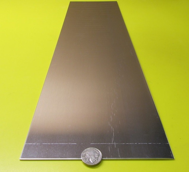 1100 Aluminum Sheet Softened (O) .050″ Thick x 6.0″ Wide x 24.0″ Long