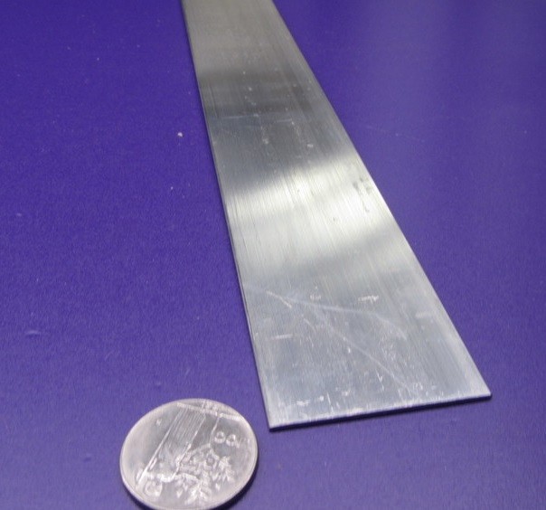 1100 Aluminum Bar Softened (O) .040″ Thick x 2.0″ Wide x 24″ Long, 2 Units