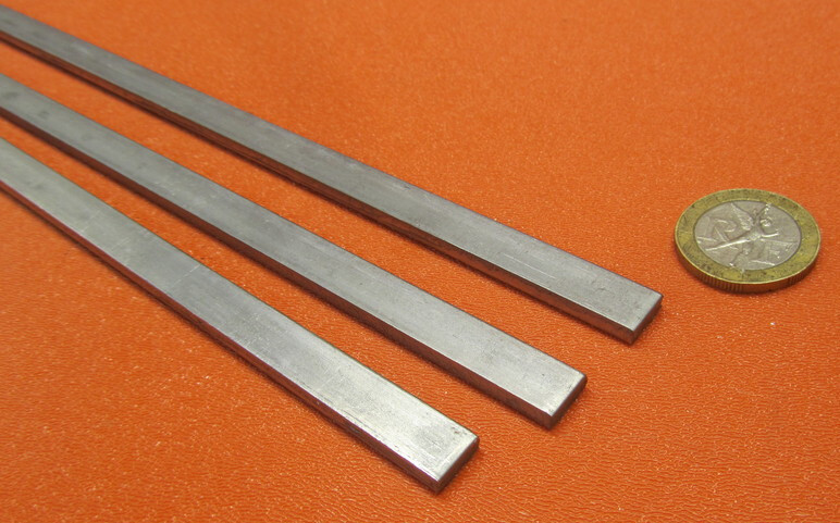 1018 Steel Bar 1/16″ Thick x 3/8″ Wide x 36″ Length, 3 Pcs