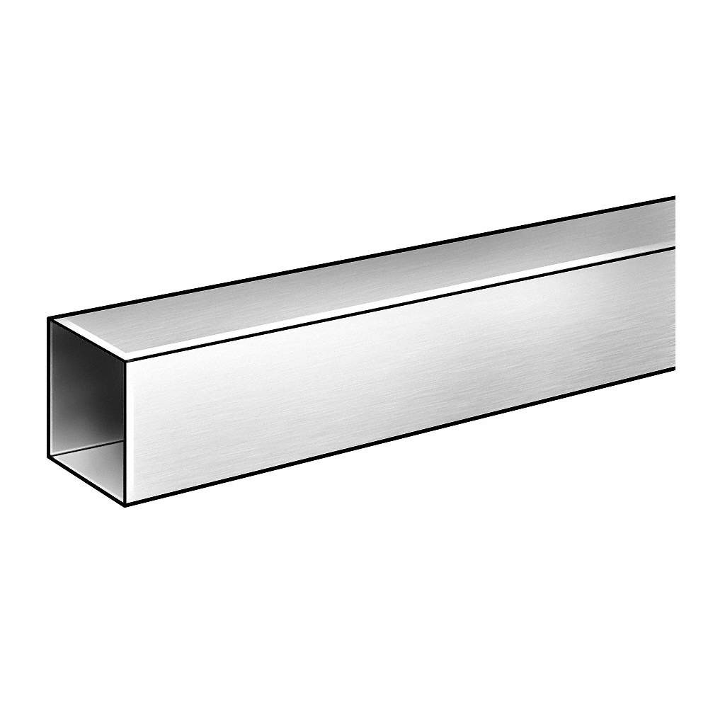 GRAINGER APPROVED 4YUM4 Tube Stock,SS,6 ft 4YUM4