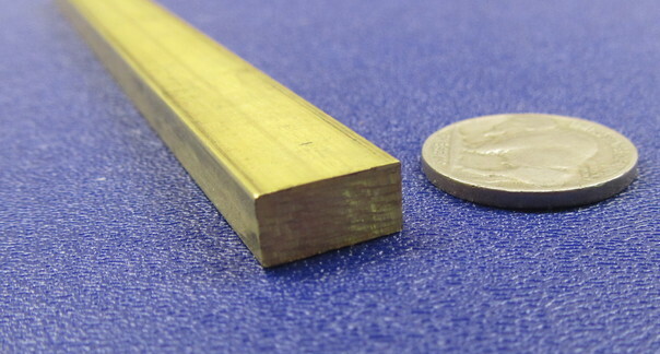 360 Brass Flat Bar 5/16″ Thick x 1/2″ Wide x 72.0″ Length