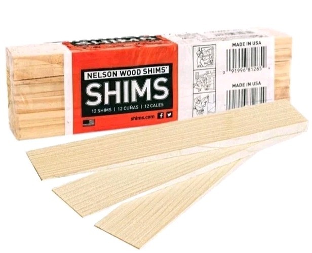 Wood Shims 8-In. Shims, High Performance Wood, 100% Kilm Dried. (2-Pk Lot) 24pcs