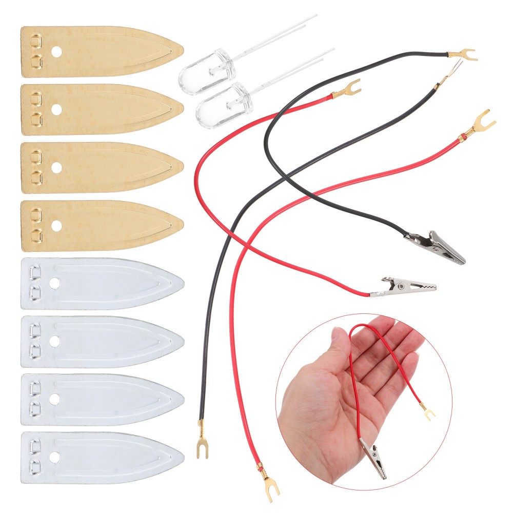1 Set Durable Zinc and Copper Anode Strips Science Experiment Tools for Students