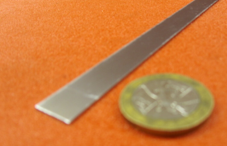 301 Stainless Steel Sheet Shim, .015″(+/-.0010″) x 3/4″ Width x 100 Foot Length