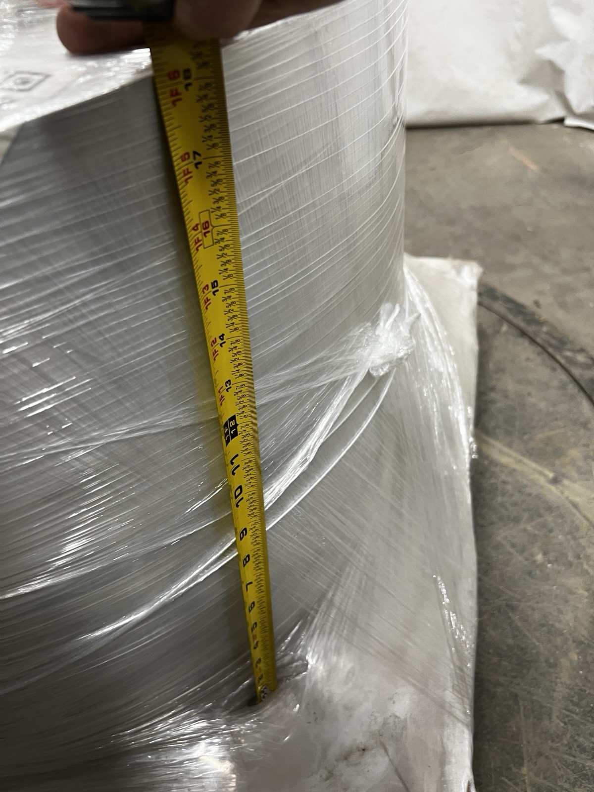 304 Stainless Steel Sheet Metal Roll 18″ width 22 Gauge .030″ Approx 572ft long