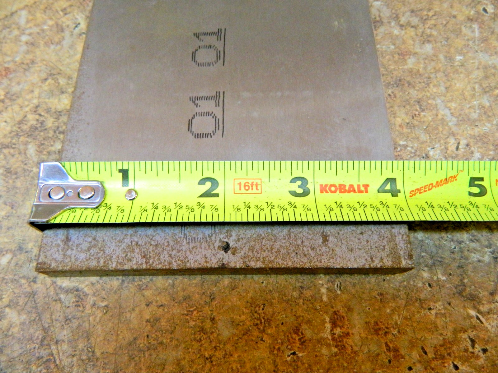 O-1 FLAT GROUND STOCK 4″ X 3/8″ X 9-7/8″