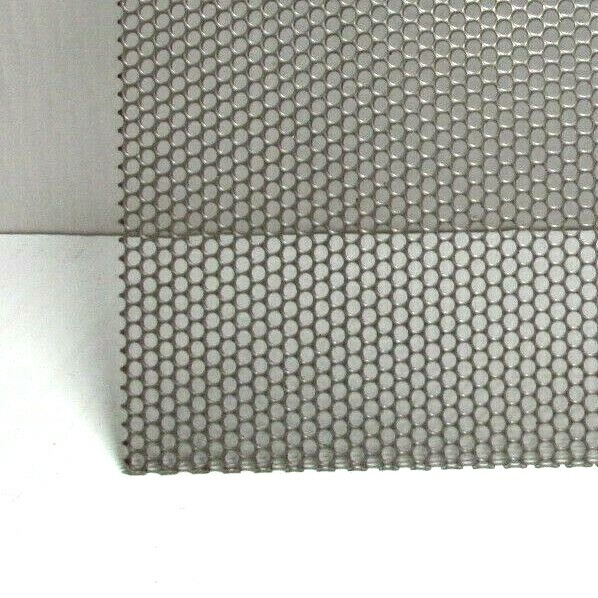 5/32″ ROUND HOLE 18 GA. STAINLESS PERFORATED SHEET—- 11″ X 24″
