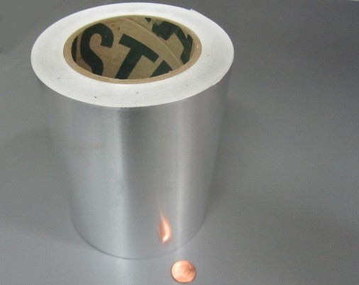 1100 Aluminum Foil Adhesive Back (O) .002″ Thick x 6″ Wide x 100 Feet Long Roll