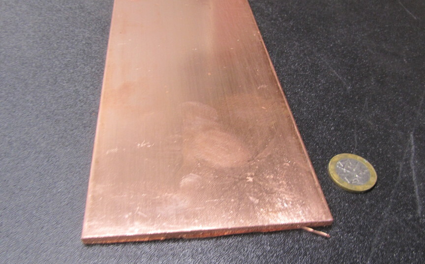 110 Copper Bar 1/2 Hard, 3/16″ Thick x 4″ Wide x 36 Inch Length