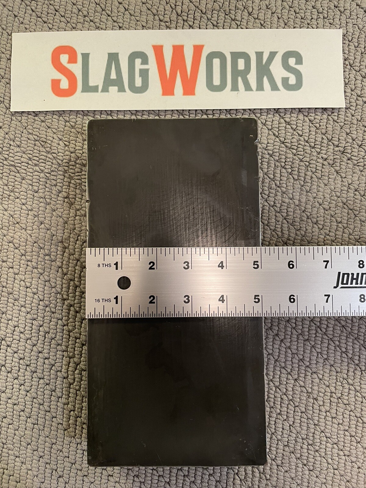 1/4x5x10 inch steel plate 5”x10” A36 Hot Roll Flat .25″ Thick