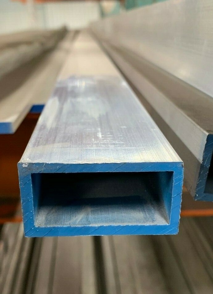 1″ X 2″ X 1/8″ Wall 6061 T6 Aluminum Rectangular Tube 12″ Piece