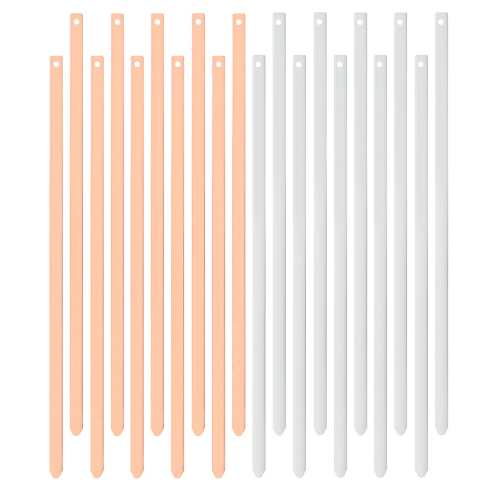 Zinc Anode Plate Electroplating Kit Copper Electrode Strip and Strips