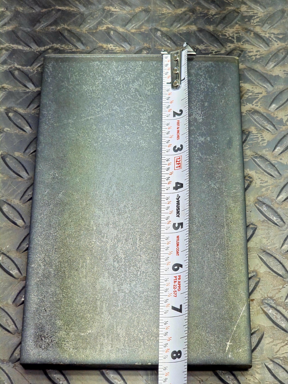 2pcs 1/2″ Steel Plate Hot Rolled A36 Steel | 5″ x 8″ Flat Bar | Welding Plate
