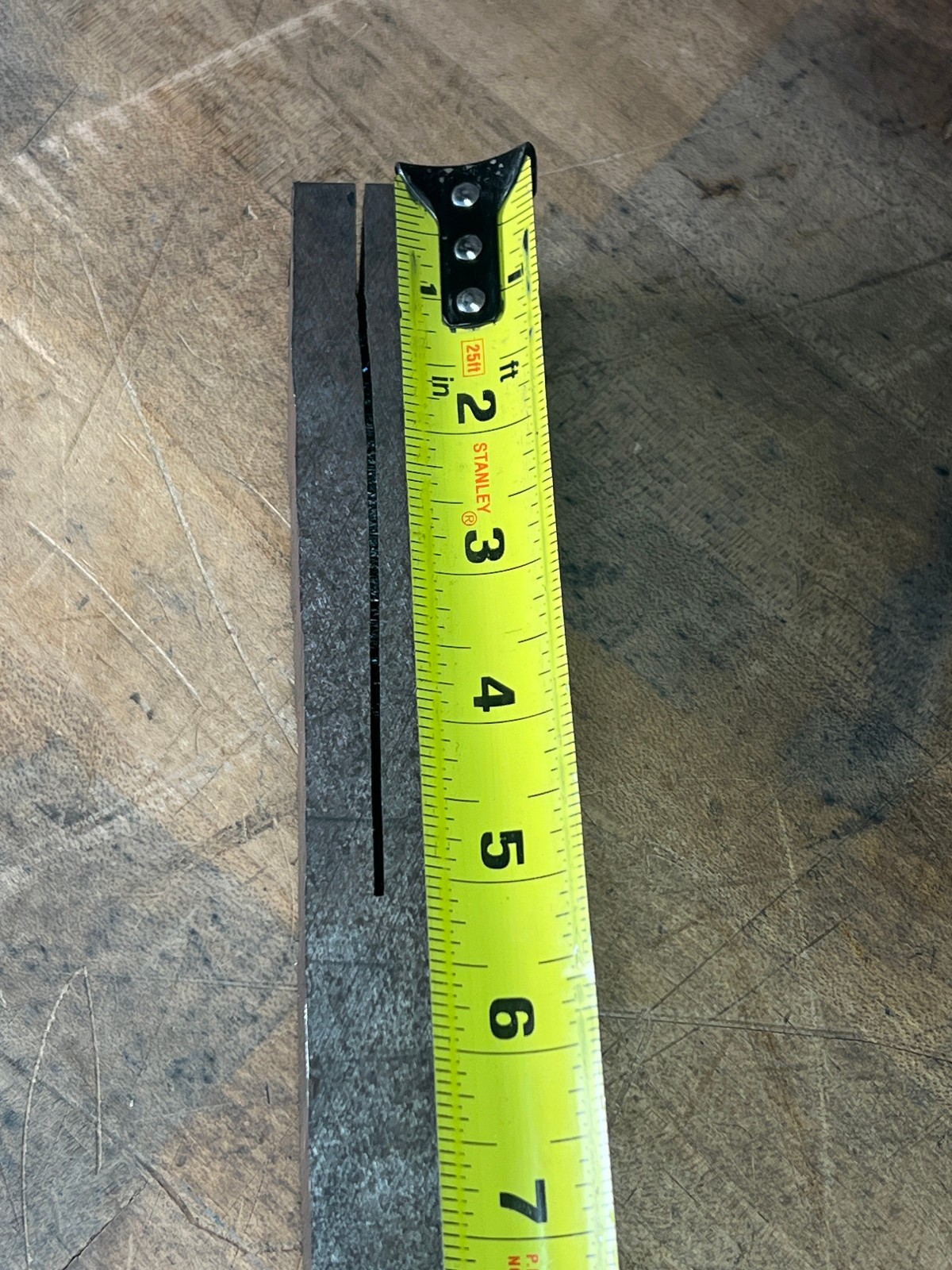 4140 Tool Steel flat bar stock square (cut into) 21 7/8 x 1 5/16 x 1 1/4