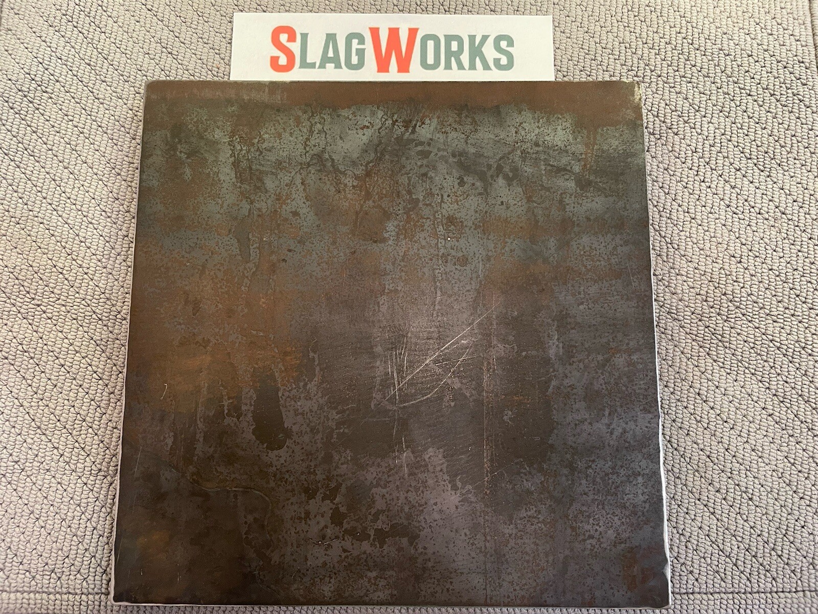 1/8x16x16 inch steel plate 16”x16” A36 Hot Roll Flat .125″ Thick