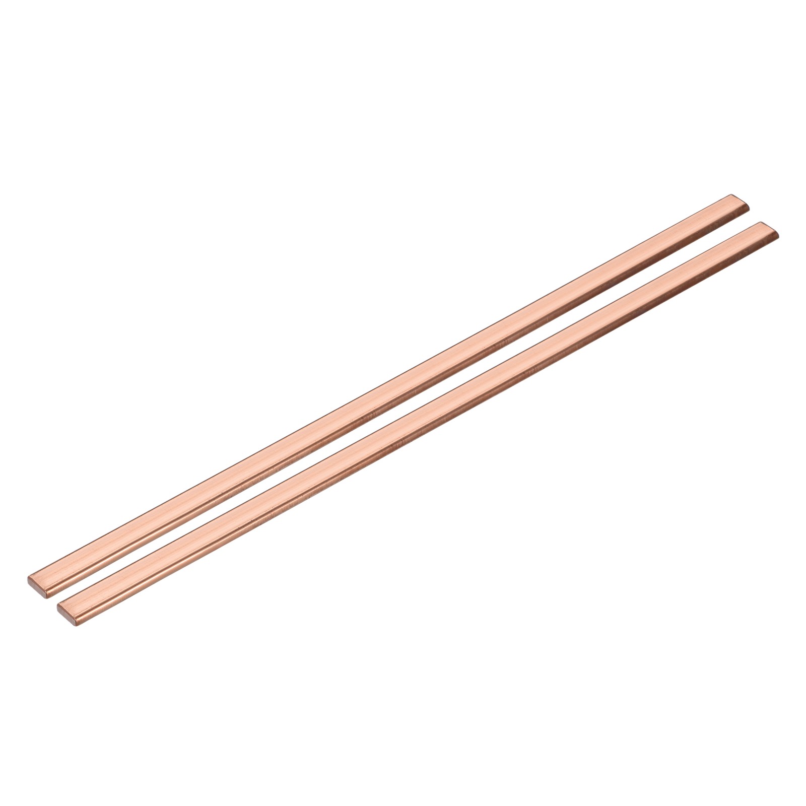 2Pcs Copper Flat Bar, 5/32″ x 3/8″ x 9” C110 Solid Copper Bus Bar Stock